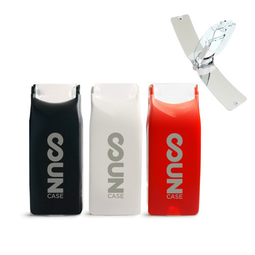 SolrCase® Pack of 3 - BLACK-GREY-RED