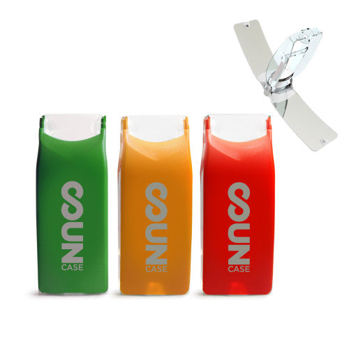 SolrCase® Pack of 3 - GREEN-ORANGE-RED